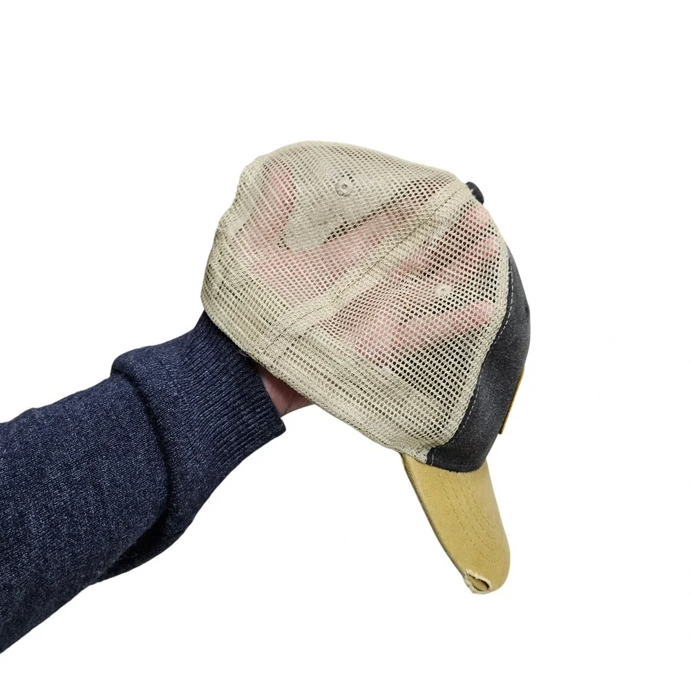 Off Road Vixens Trucker Hat Women OSFA Grey Yellow‎ Girls Get Dirty Too Snapback